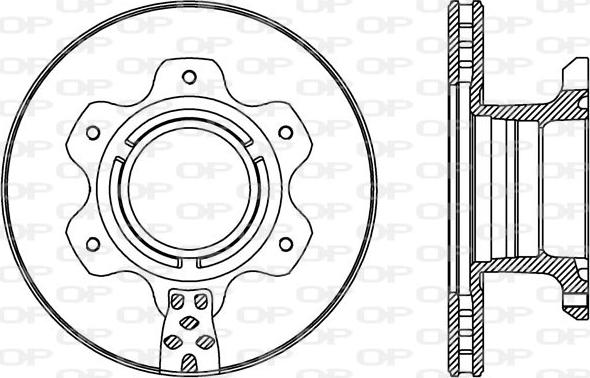 RIDER RD.2625DF4356 - Brake Disc autospares.lv