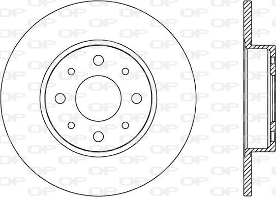 RPK BD1084 - Brake Disc autospares.lv