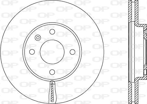 CAR DF1540 - Brake Disc autospares.lv