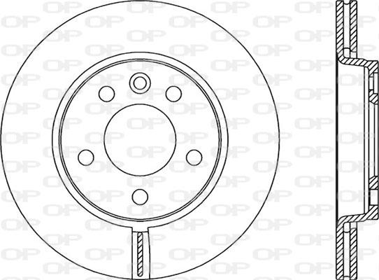 Open Parts BDA2062.20 - Brake Disc autospares.lv
