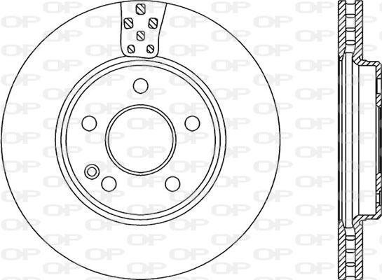 Open Parts BDA2190.20 - Brake Disc autospares.lv