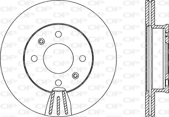 Open Parts BDA2140.20 - Brake Disc autospares.lv