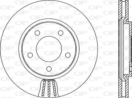 Open Parts BDA2130.20 - Brake Disc autospares.lv