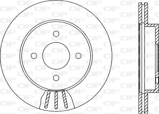 BENDIX 562424B - Brake Disc autospares.lv