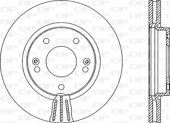 Open Parts BDA2138.20 - Brake Disc autospares.lv