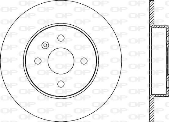 Open Parts BDA2175.10 - Brake Disc autospares.lv