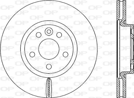 UBS BP2101004 - Brake Disc autospares.lv