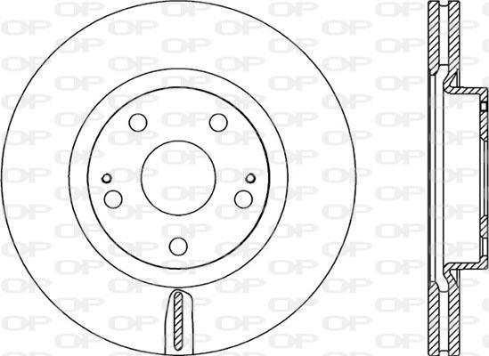 Open Parts BDR2318.20 - Brake Disc autospares.lv