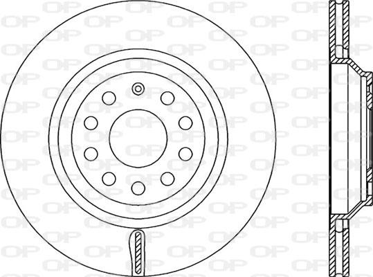 Roulunds Braking WD00968 - Brake Disc autospares.lv