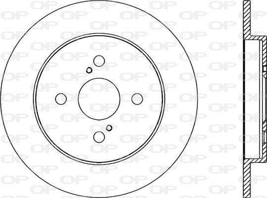 Open Parts BDA2293.10 - Brake Disc autospares.lv