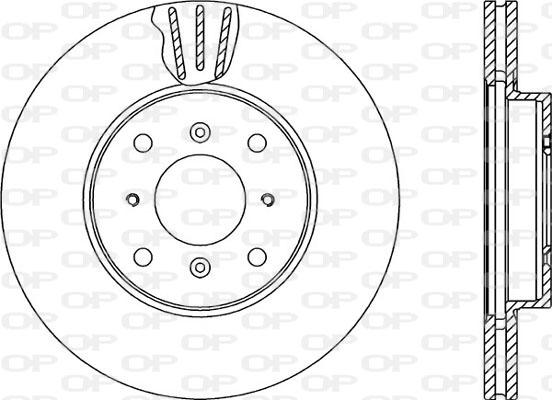 Open Parts BDA2265.20 - Brake Disc autospares.lv