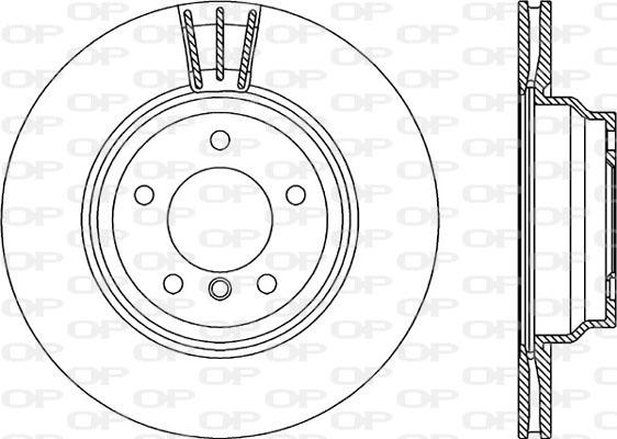 Open Parts BDA2276.20 - Brake Disc autospares.lv