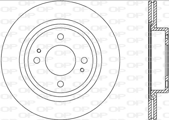 Kawe 61621 10 - Brake Disc autospares.lv