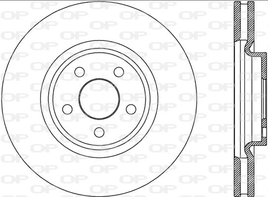 Open Parts BDA2787.20 - Brake Disc autospares.lv