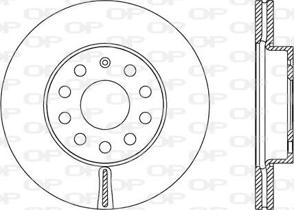 Remsa 61586.10 - Brake Disc autospares.lv