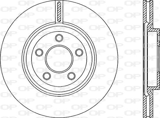 Open Parts BDR1945.20 - Brake Disc autospares.lv