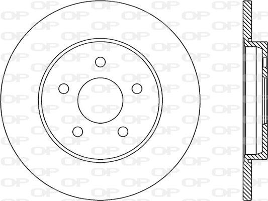 Open Parts BDR1948.10 - Brake Disc autospares.lv