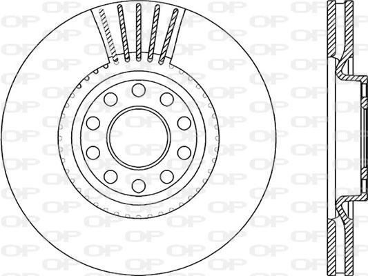 Open Parts BDR1942.20 - Brake Disc autospares.lv