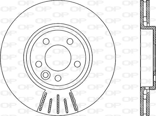 Open Parts BDR1900.20 - Brake Disc autospares.lv