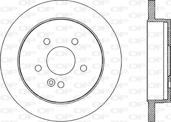 Open Parts BDR1935.10 - Brake Disc autospares.lv