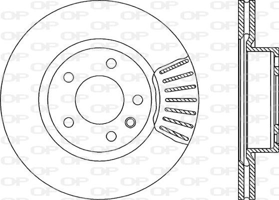 Open Parts BDR1419.20 - Brake Disc autospares.lv