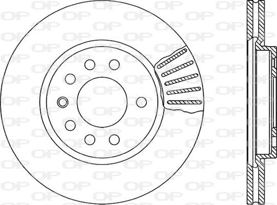 Open Parts BDR1418.20 - Brake Disc autospares.lv