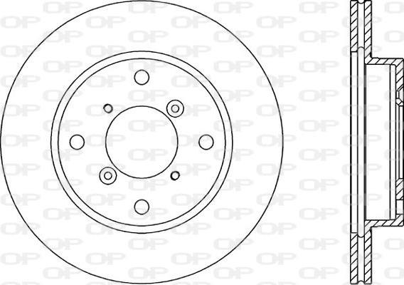 FORD 5531160B42 - Brake Disc autospares.lv