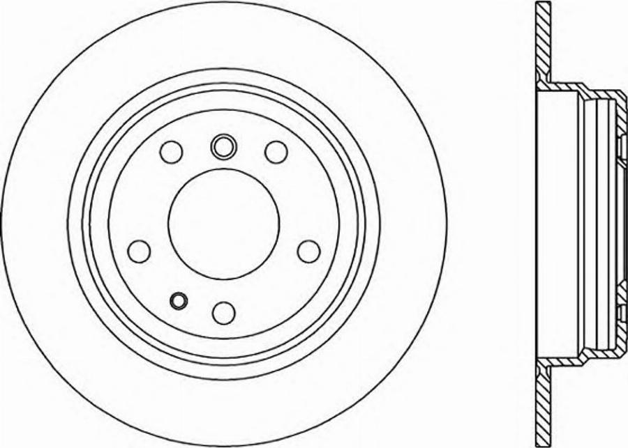 Open Parts BDR1086.10 - Brake Disc autospares.lv