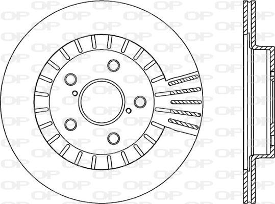 Open Parts BDR1838.20 - Brake Disc autospares.lv