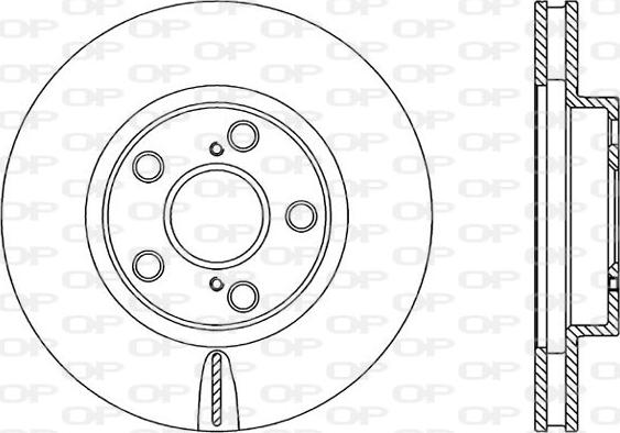 Open Parts BDR1874.20 - Brake Disc autospares.lv