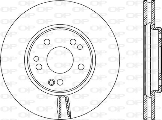 Open Parts BDR1306.20 - Brake Disc autospares.lv