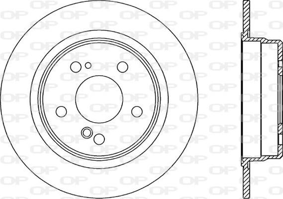 ATE 24 1109 0103 1 - Brake Disc autospares.lv