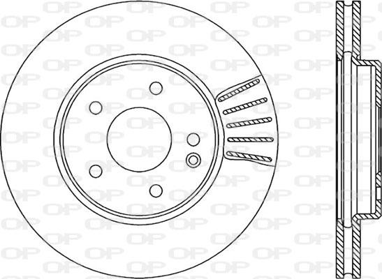 Open Parts BDR1314.20 - Brake Disc autospares.lv