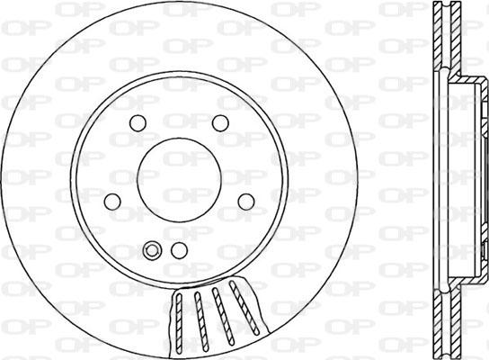 Open Parts BDR1296.20 - Brake Disc autospares.lv