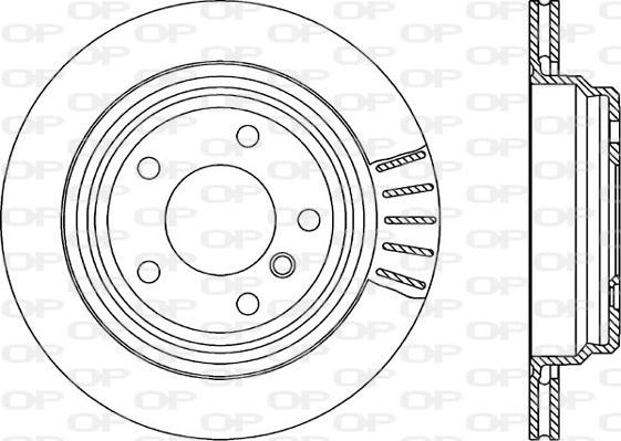 Open Parts BDR1754.20 - Brake Disc autospares.lv