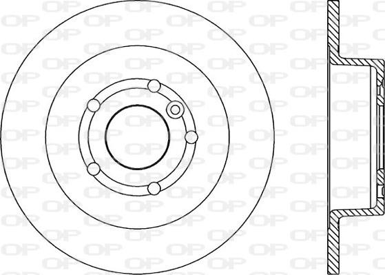 Open Parts BDR1750.10 - Brake Disc autospares.lv