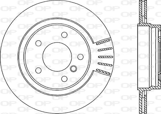 Open Parts BDR1758.20 - Brake Disc autospares.lv