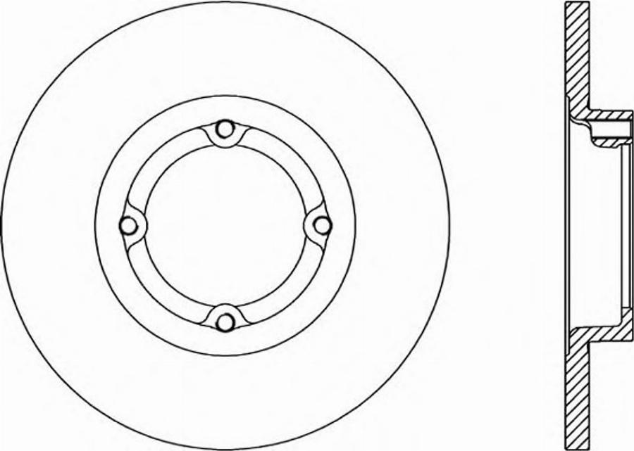 Open Parts BDR1765.10 - Brake Disc autospares.lv