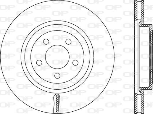 Open Parts BDR2480.20 - Brake Disc autospares.lv