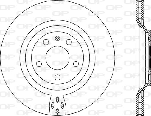 Open Parts BDR2476.20 - Brake Disc autospares.lv