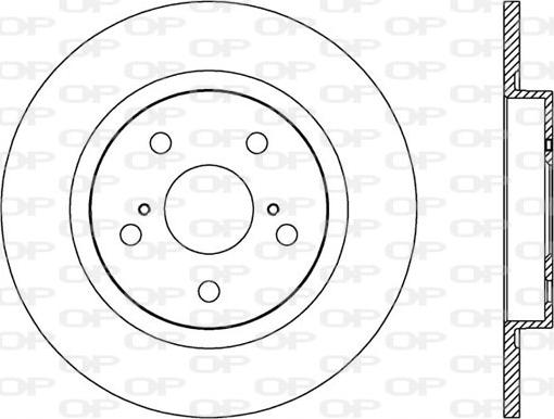 JP Group 4863201809 - Brake Disc autospares.lv