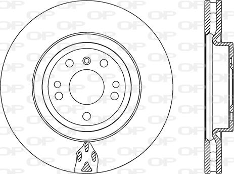 Open Parts BDR2696.20 - Brake Disc autospares.lv