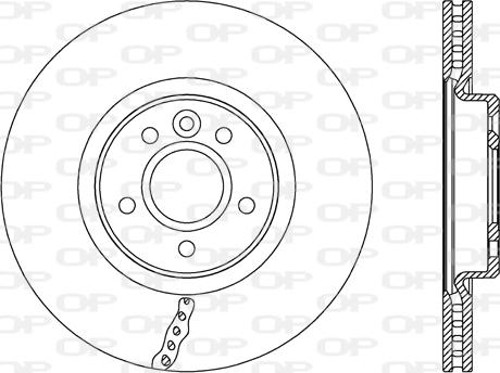 Open Parts BDR2690.20 - Brake Disc autospares.lv