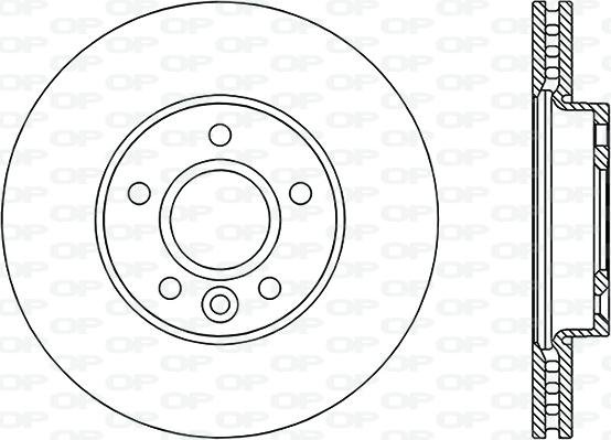 Open Parts BDR2691.20 - Brake Disc autospares.lv