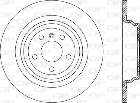 Open Parts BDR2698.10 - Brake Disc autospares.lv