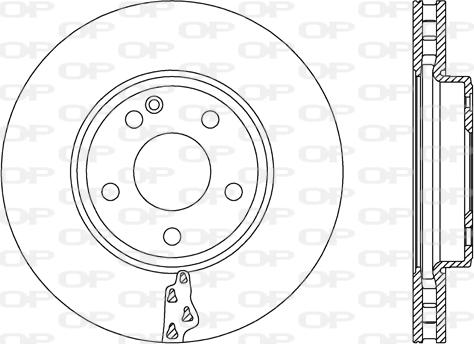 Open Parts BDR2644.20 - Brake Disc autospares.lv