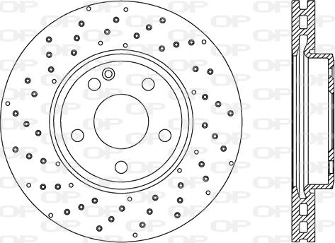 Open Parts BDR2645.20 - Brake Disc autospares.lv