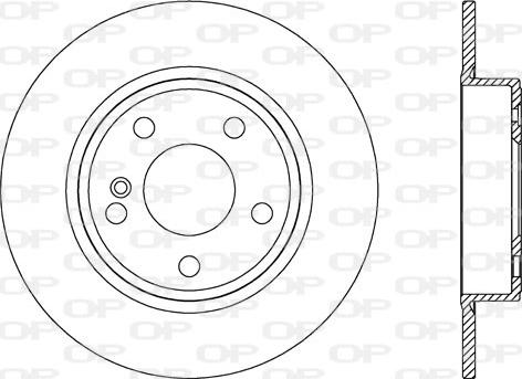 Open Parts BDR2642.10 - Brake Disc autospares.lv