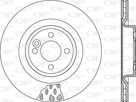 Open Parts BDR2612.20 - Brake Disc autospares.lv