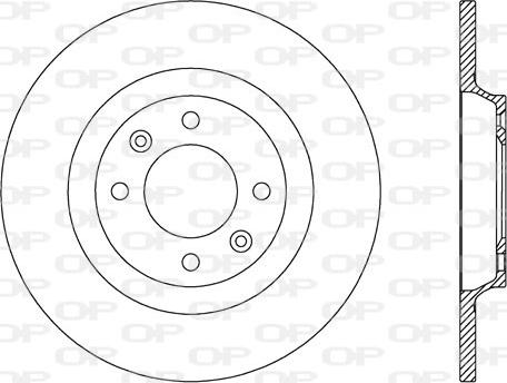 Open Parts BDR2632.10 - Brake Disc autospares.lv